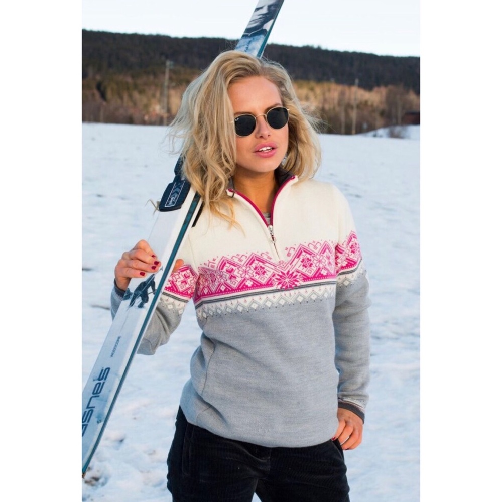 Dale of Norway St Moritz Merino Wool Ski Sweater - Picture 5 of 6